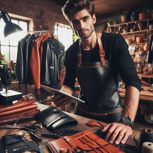 leather aprons for wear