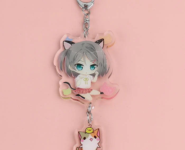 Add a Touch of Elegance with Custom Series Connection Clear Acrylic Charms by Vograce